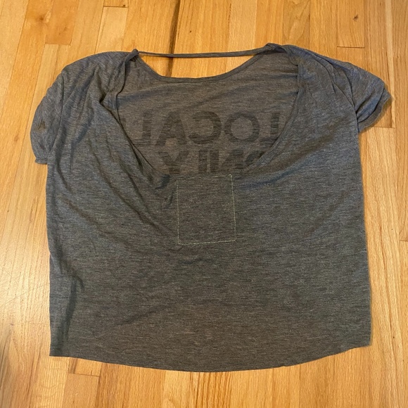 RARE Aviator Nation Locals Only Open BackTee - Picture 5 of 8